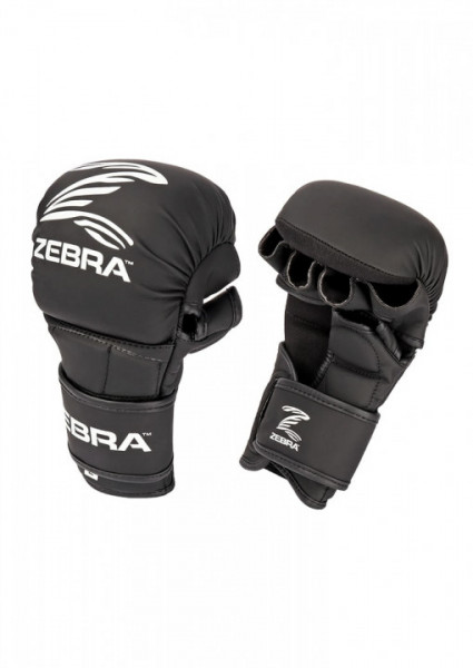 ZEBRA MMA Handschuh Sparring schwarz PU