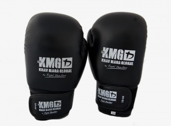 KMG Echtleder Boxhandschuhe 14 oz