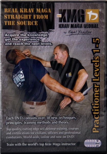 Krav Maga DVD Set Practitioner P1 - P5