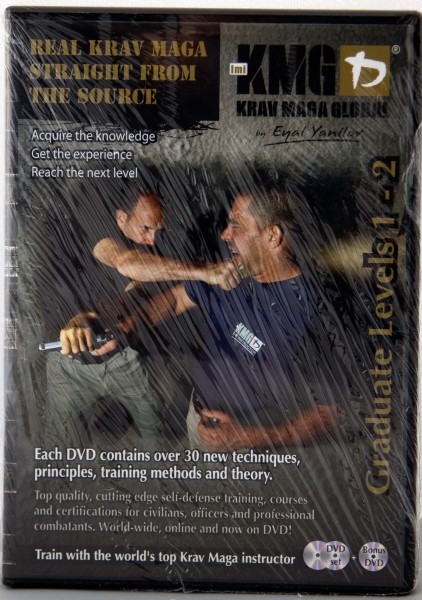 Krav Maga DVD Set Graduate 1 und 2 + Bonus