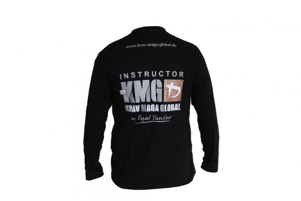 KMG Instructor Langarmhemd Krav Maga Global