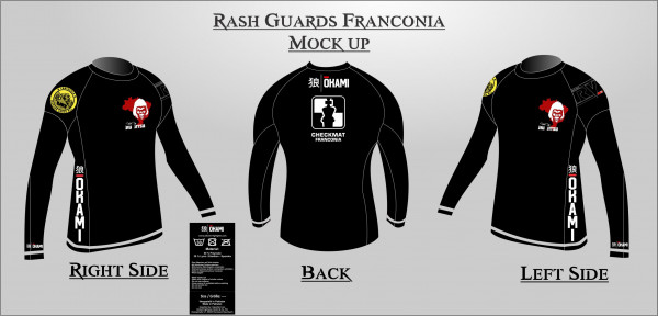 Okami Rashguard Long Checkmat Frankonia Edition